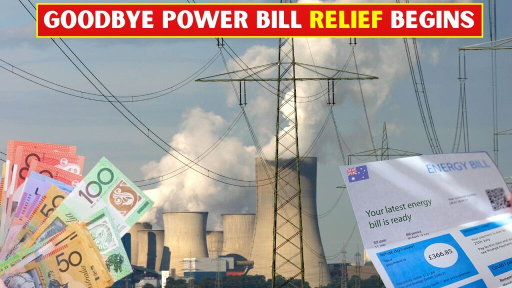 Goodbye Power Bill Relief Begins