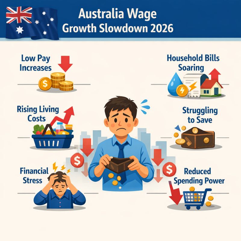 Australia Wage Growth Slowdown 2026