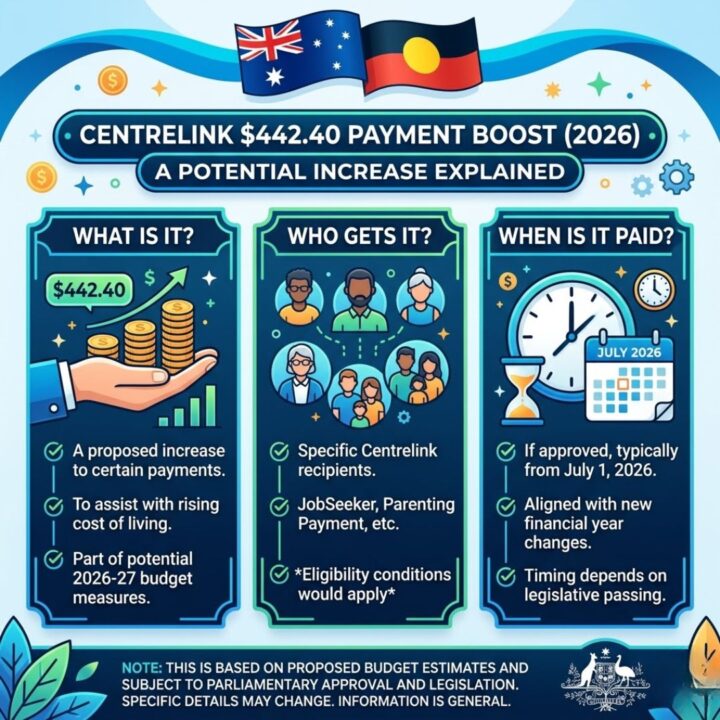 Centrelink $442.40 Payment Boost