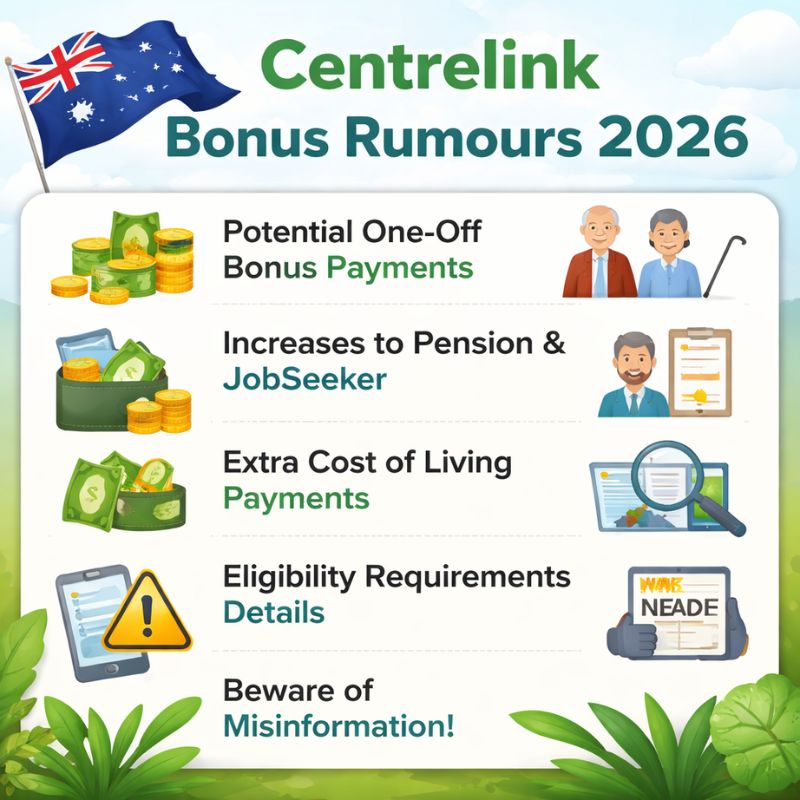 Centrelink Bonus Rumours 2026