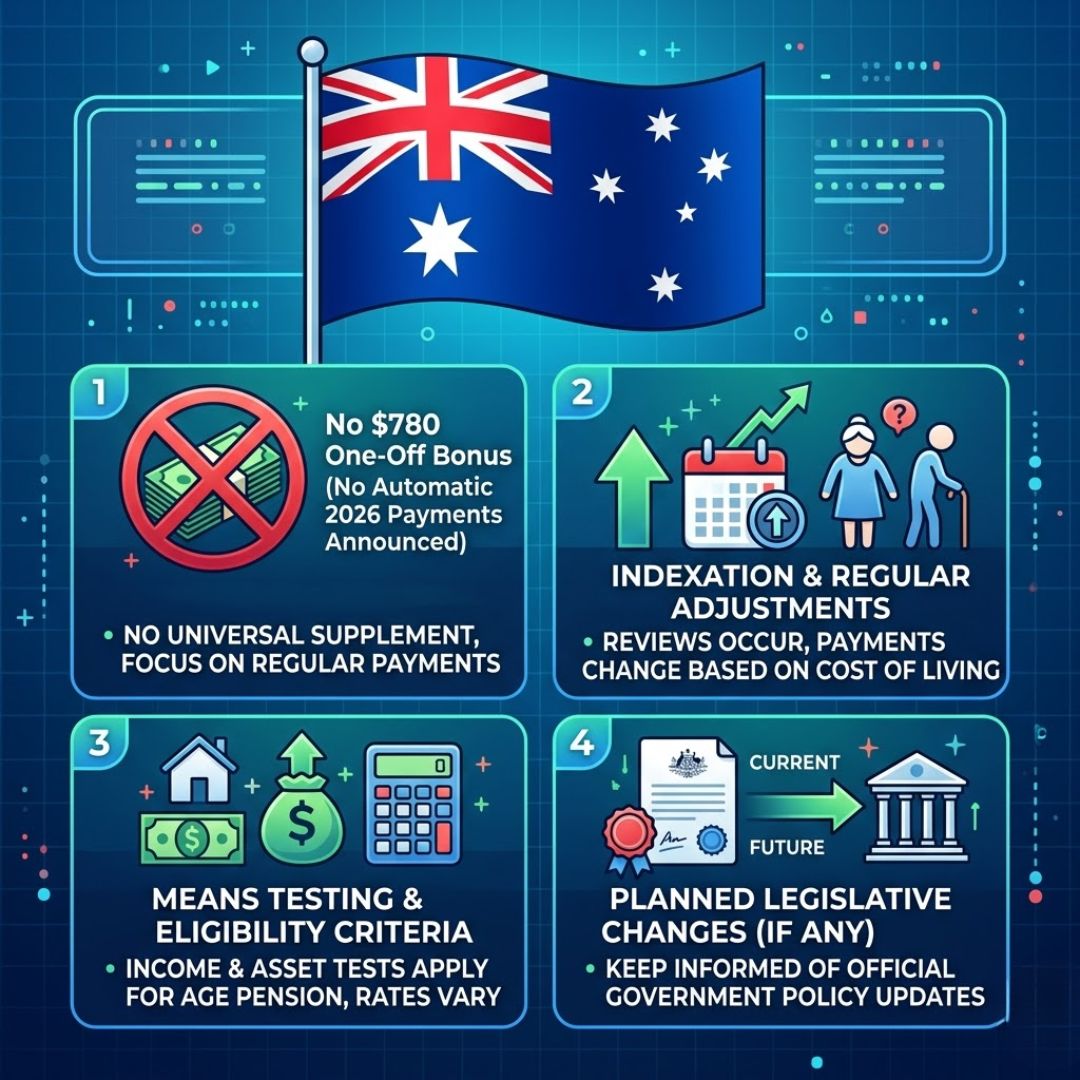 No $780 Centrelink Bonus in 2026