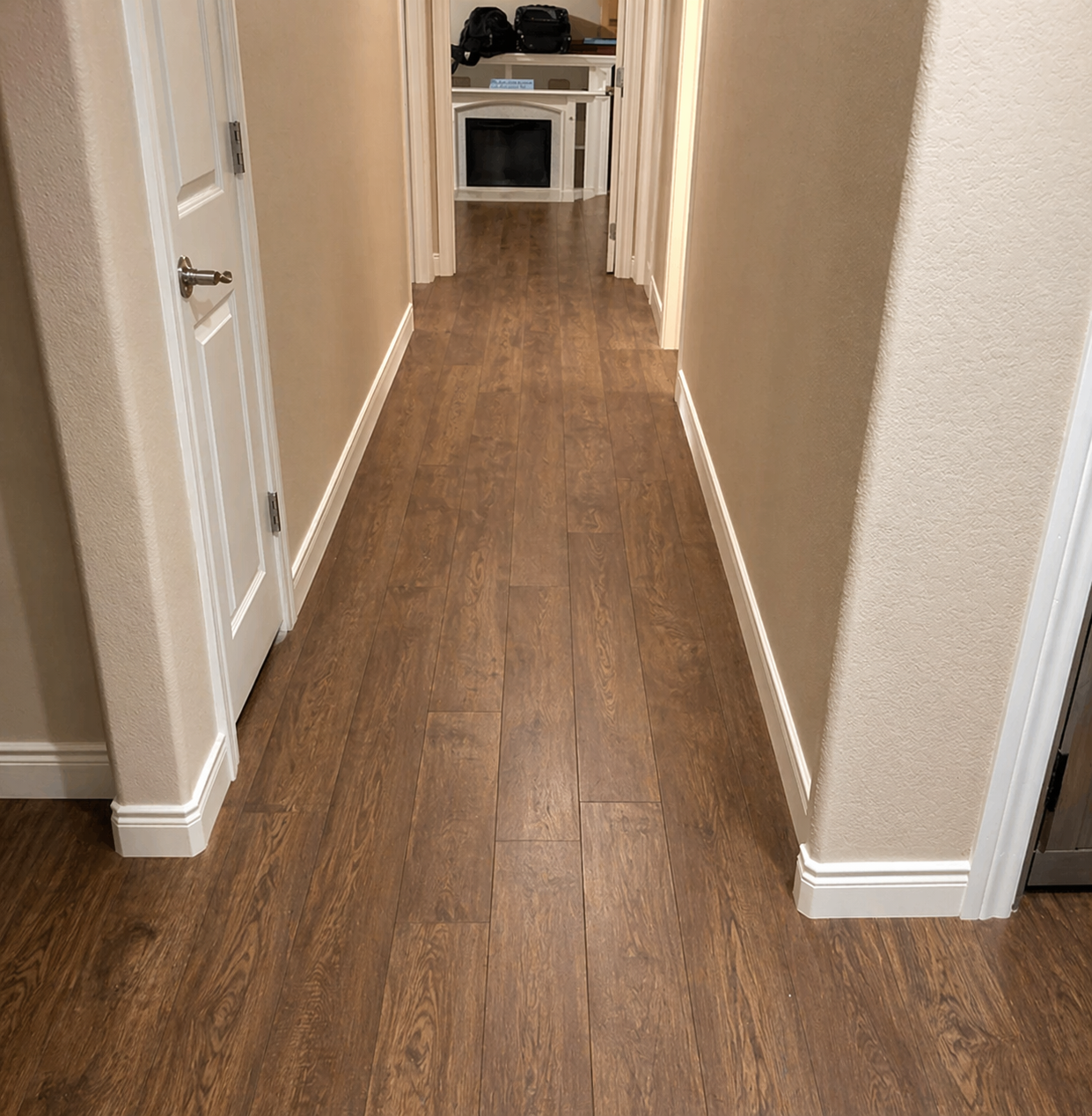 my dad finished fixing up